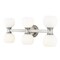 Z-Lite Artemis Vanity, 6-Light, 6.5 In.W x 25 In.L x 10.75 In.H, Brushed Nickel/Matte Opal 494-6V-BN - alternate 4